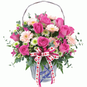 basket flower gift in Seoul