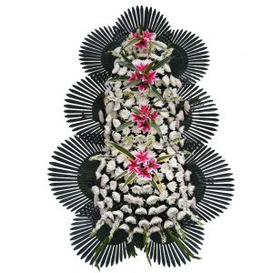 korean Funeral wreath flower ⋆ Flower delivery Korea ⋆ Korea Flower